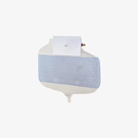 Deposito De Embutir Chato Pvc Boton De Bronce Ideal