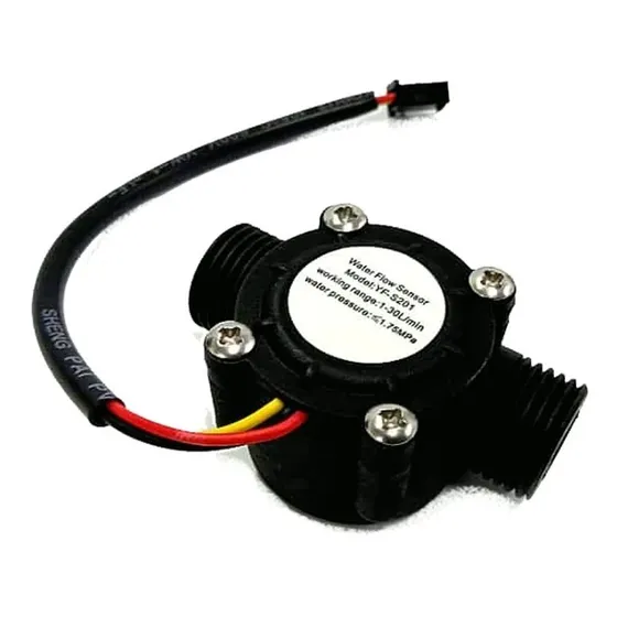 Sensor Flujo Agua Caudalimetro Debimetro 1/2 Yf-s201 Arduino