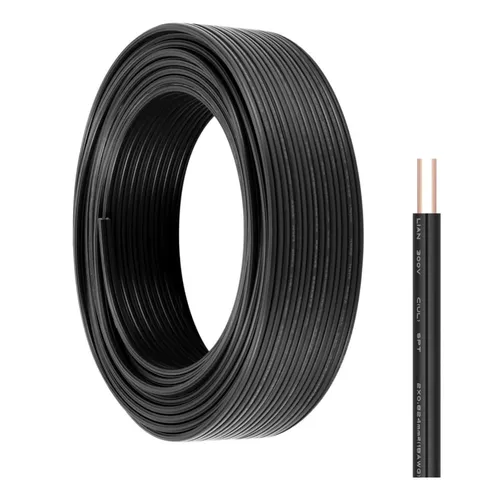 Kit De Cable Rollo 20 Metros Y Conectores F – Ideal Para Instalaciones De TV Y Antenas, Bobina De Cable Coaxial
