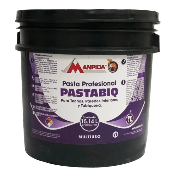 Pasta Profesional Para Paredes Cuñete Manpica Tienda