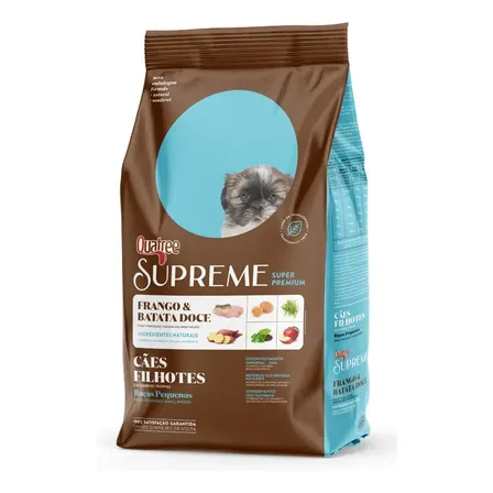 Ração filhote Quatree raças pequenas supreme 10kg Frango/Batata doce