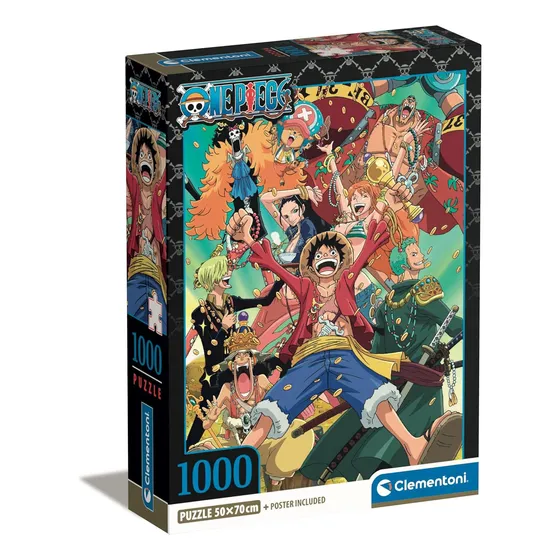 Rompecabezas Puzzle Clementoni One Piece 1000 Piezas