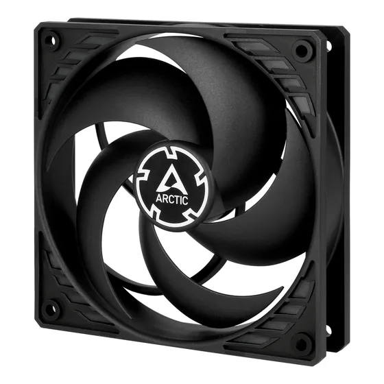 Cooler Fan Arctic P12 Pwm 120mm Preto, Acfan00119a Led Sem Led