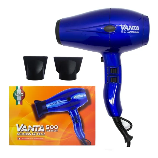 Vanta 500 Premium Secador De Pelo Profesional 2000w Azul