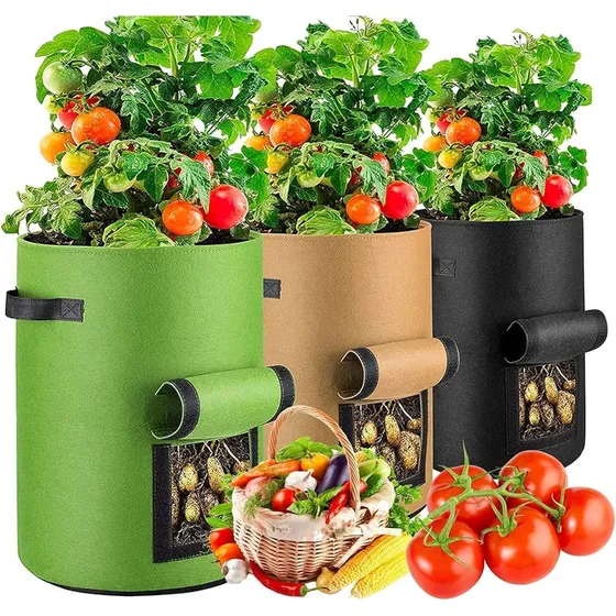  Maceta Plantas Huerta Grow 11 Litros Jardín Hortalizas
