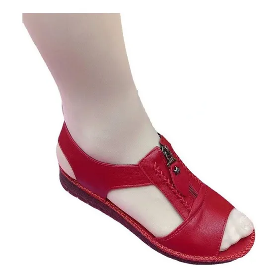 Sandálias Femininas Plus Size Sapatos Confortáveis