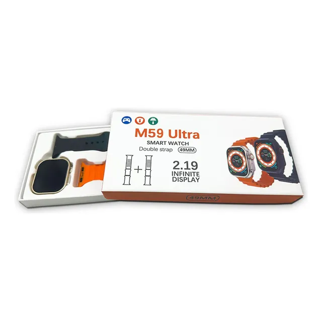 Smart Watch Inteligente M59 Ultra Doble Pulso