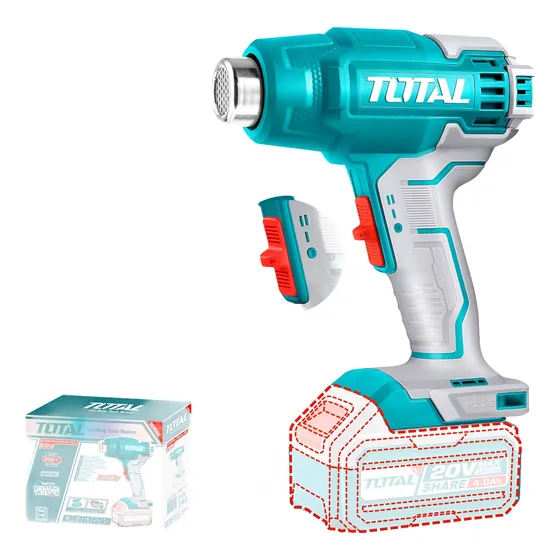 Pistola De Calor Aire 20v Inalámbrica Total Tbli2002 / Ecban