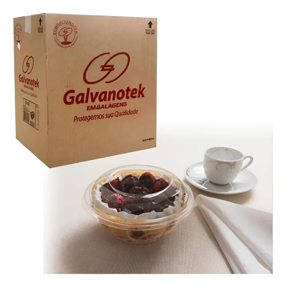 Embalagem Galvanotek G681 500ml Doces, Pavê Caixa C/ 240un.