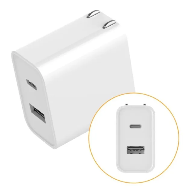 Cargador Xiaomi Mi 33w Dual Tipo A Y Tipo C - Blanco