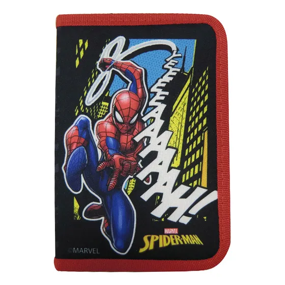Cartuchera Infantil Spiderman 1 Piso Con Cierre 13 X 20 Cm Estampado