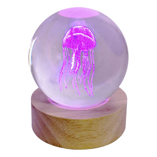 . Mini Esfera Lampara Noche Luz Led Rgb Medusa Decoracion . Mini Esfera Lampara Noche Luz Led Rgb Medusa Decoracion