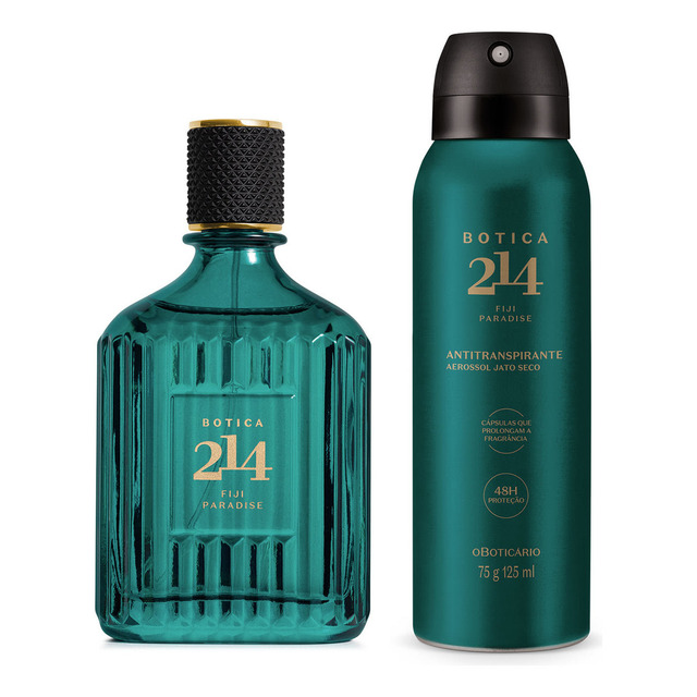Botica 214 Fiji Paradise Masculino: Eau De Parfum 90ml Botica 214 Fiji Paradise Masculino: Eau De Parfum 90ml