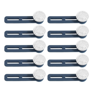 10 Pçs Extensor De Cintura Jeans Calças Expansores 10 Pçs Extensor De Cintura Jeans Calças Expansores