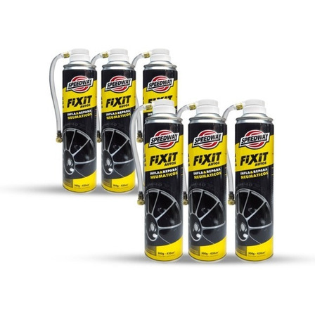 Infla Y Repara Neumaticos Auto Speedway Aerosol X300gr X6un Infla Y Repara Neumaticos Auto Speedway Aerosol X300gr X6un