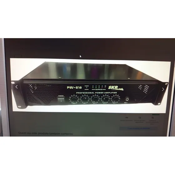 Potência Skp Pw210 5 Canais 220wrms
