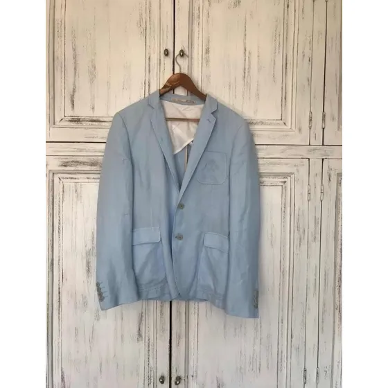 Saco Zara De Nilo Azul Cielo