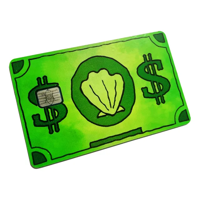 Sticker Cover Tarjeta Skin Calcomania Del Millonesimo Dolar