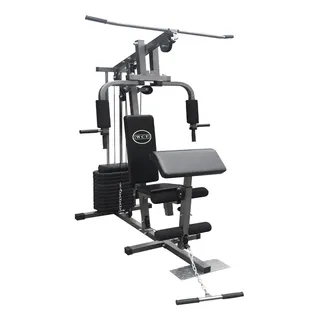 Estação De Musculação Com 80kg Aparelho Ginastic Cor Da Estrutura Cinza Cor Do Estofamento Preto Estação De Musculação Com 80kg Aparelho Ginastic Cor Da Estrutura Cinza Cor Do Estofamento Preto