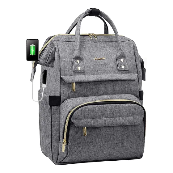 Mochila Laptop Notebook Trabajo Viaje Estudio Imperm. Bolso