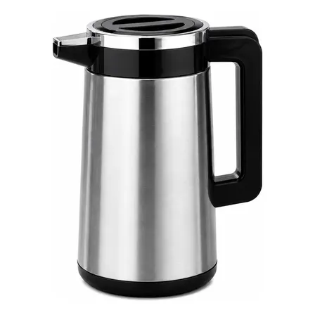 Garrafa Térmica De Café Chá Em Aço Inox 12 Horas Quente 1 Litro