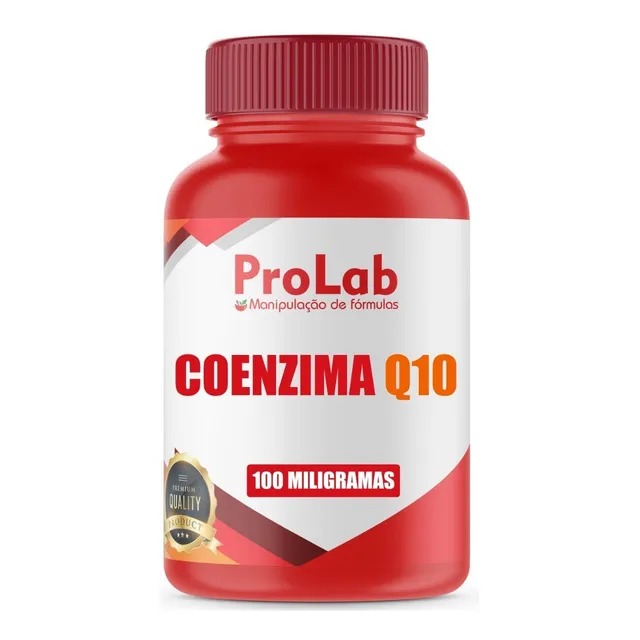 Coenzima Q10 100 Mg (ubiquinona) C/60 Cápsulas