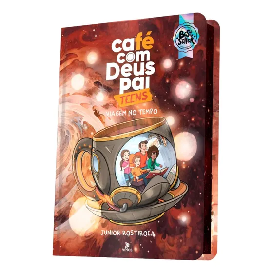 Café Com Deus Pai Teens 2025 | Viagem No Tempo | Capa Dura | Junior Rostirola