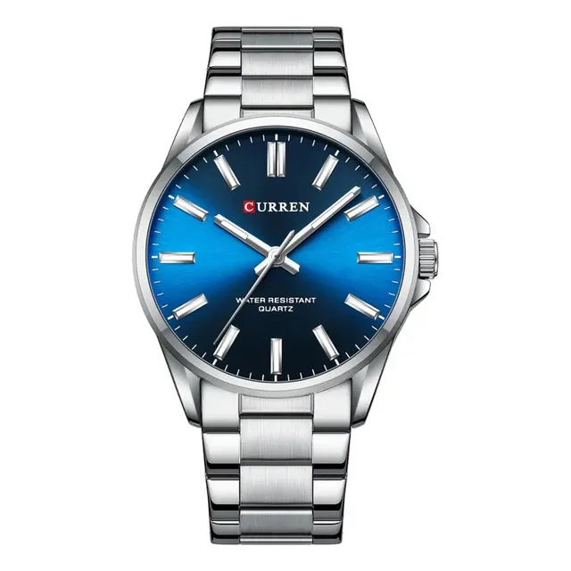 Reloj Clásico Moderno Curren 9090 Damas Pulsera De Acero