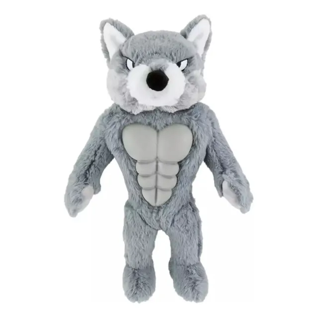 Frisco Lobo Peluche Musculoso Juguete Para Perros Grandes