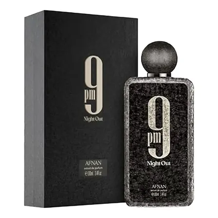 Perfume Afnan 9 Pm Night Out Extrait De Parfum 100ml Origina