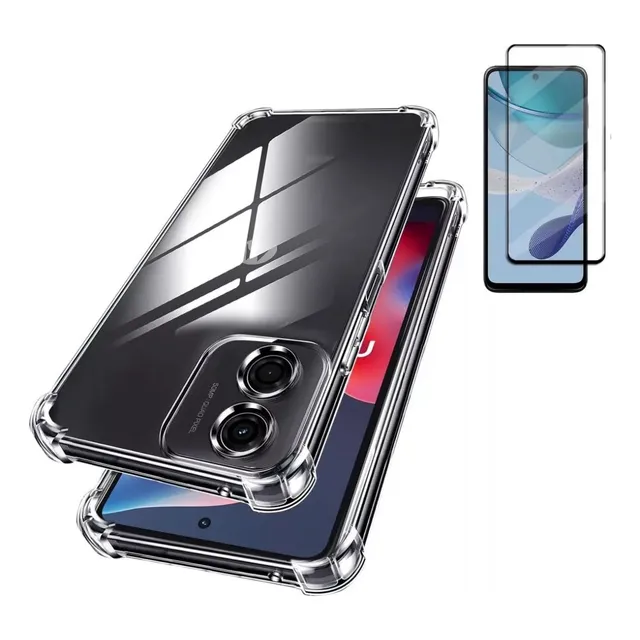 Carcasa Anti Golpes Para Motorola Todos + Lamina Pantalla