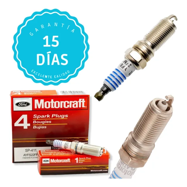 Bujía Punta Platinium Fiesta Power Max Move Super Dutty
