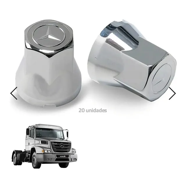 Cubretuercas Tapatuerca Capuchon Mercedes Benz Camion 