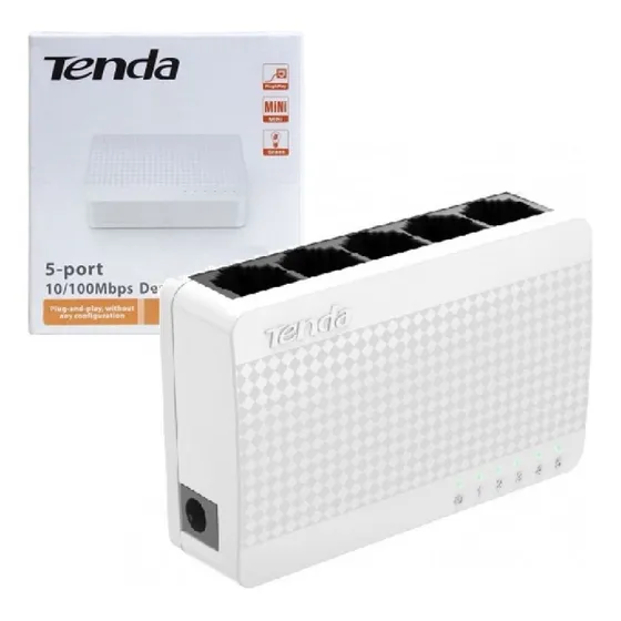 Swith Tenda 5 Puertos 10/100mbps