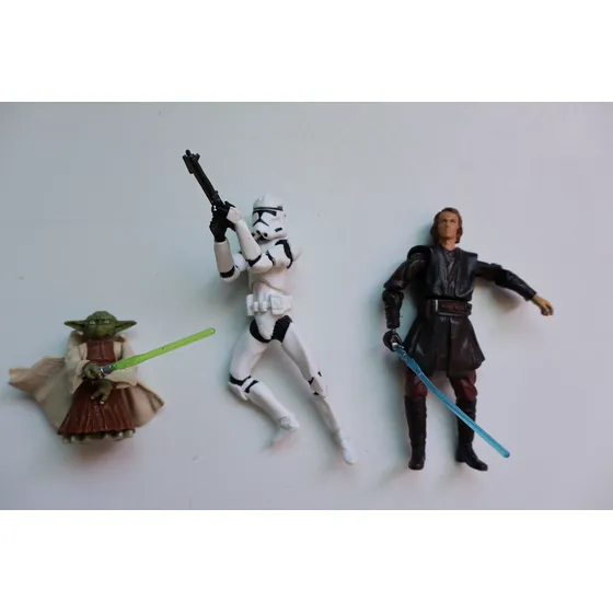 Lote Star Wars Yoda Clone Trooper Fase 2 Anakin Skywalker