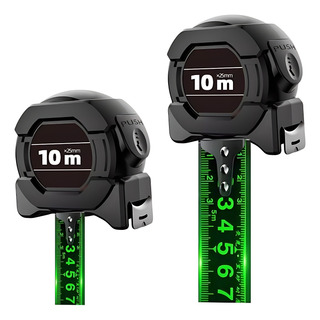 Flexómetro Métrico Retráctil Circular Fluorescente De 2 Piez Flexómetro Métrico Retráctil Circular Fluorescente De 2 Piez