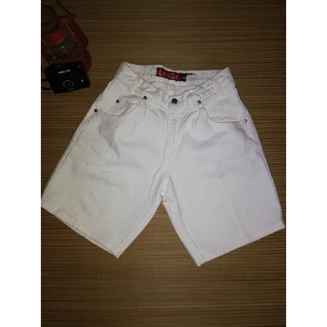 Bermuda Short Levis Blanco Talla 28