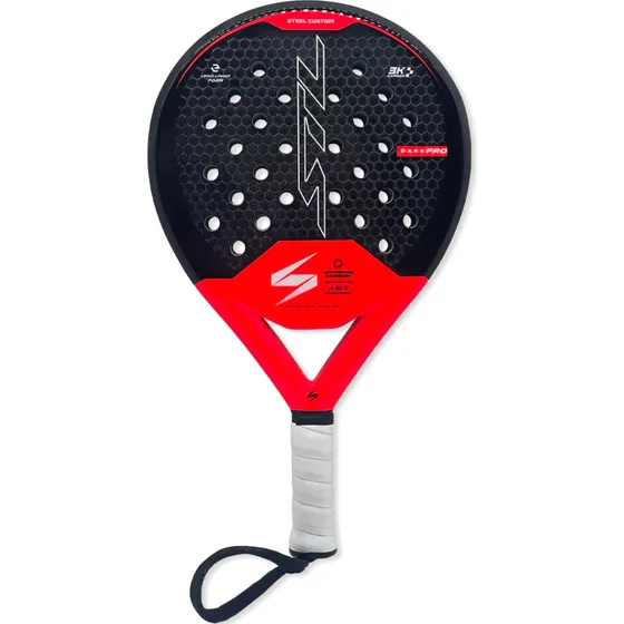 Paleta Padel Steel Custom Dark Pro Carbon 3k 2024 + Regalo