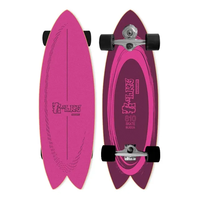 Surf Skate Profesional Truck Tipo Meraki Yow 32.5'' Chilaca