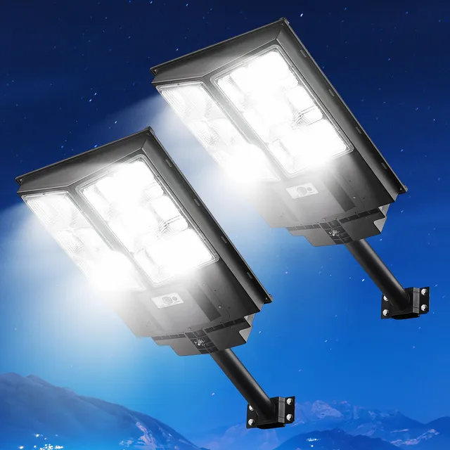 Luz Solar Calle Led Funciona Energia Lumene Impermeable Al