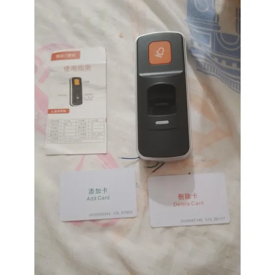 Control De Acceso Biométrico Huellas / Tarjeta 1000 Usuarios