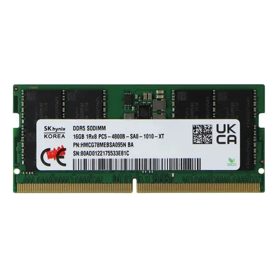 Memória Notebook 16gb Sk Hynix Ddr5 4800mhz Hmcg78mebsa092n