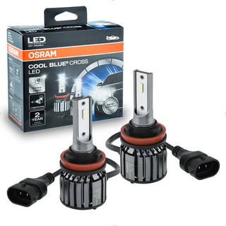 Lâmpada Led H8 H11 H16 6000k 12v Cool Blue Cross 64211cw Cbc Lâmpada Led H8 H11 H16 6000k 12v Cool Blue Cross 64211cw Cbc