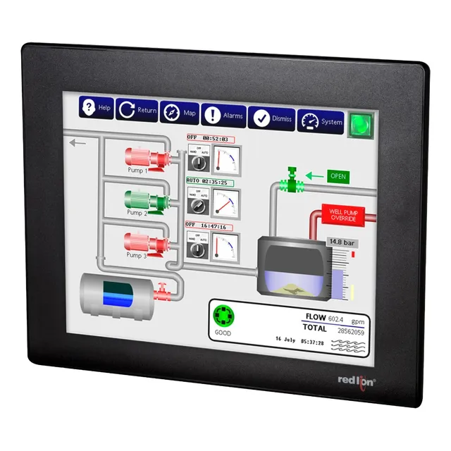 Hmi Cr10001000000210  10.4 Inch Hmi With 2 Serial 1 Ethernet