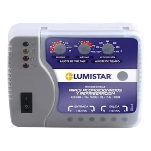 Protector De Voltaje 110v Nevera Aire Acondicionado Lumistar