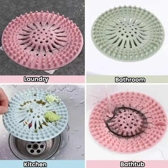 Tapa Silicon Para Rejillas Desague / Baños / Lavaplatos 698