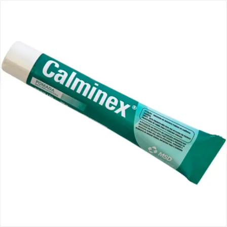 Calminex Pomada Veterinária Anti Inflamatória 30g Alivio Dor