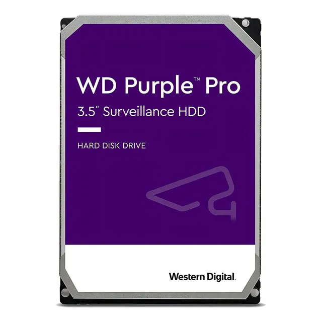 Disco Duro Para Video Inteligente Wd Purple Pro  12tb 256mb