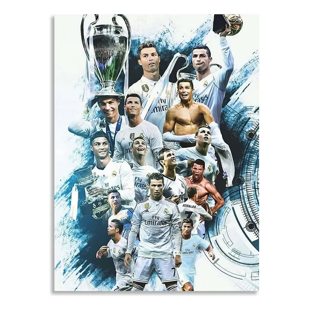 Cuadro Decorativo En Mdf De 50x35 Cm V Cristiano Una Leyenda