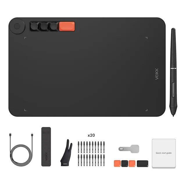 Tableta Digitalizadora De Dibujo Veikk Voilà L Vo1060